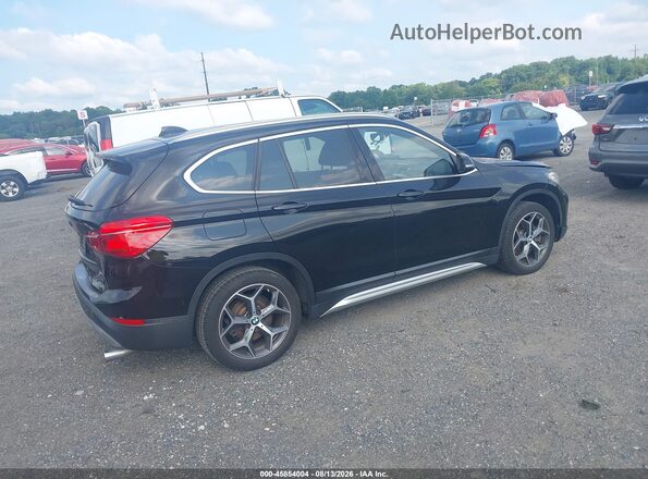 WBXHT3C31J5L29959 2018 BMW X1 Black უკანა მარჯვენა