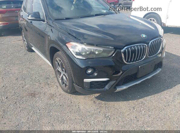 WBXHT3C31J5L29959 2018 BMW X1 Black წინა ხედი