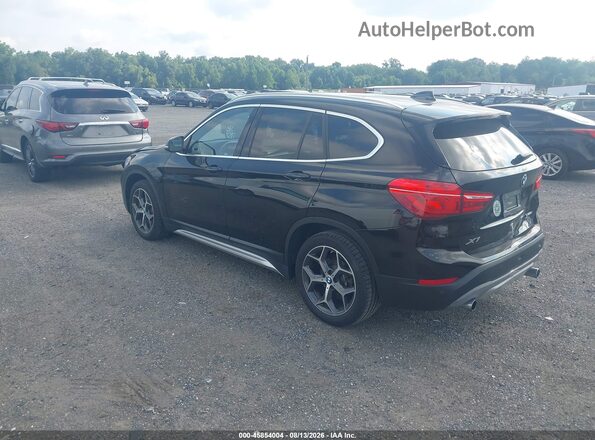 WBXHT3C31J5L29959 2018 BMW X1 Black უკანა მარცხენა