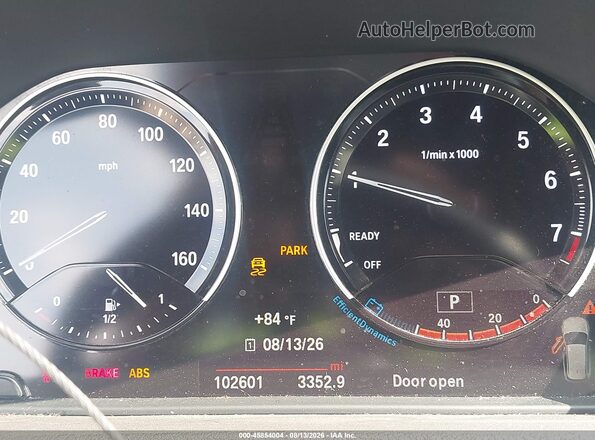WBXHT3C31J5L29959 2018 BMW X1 Black უკანა სავარძლების ხედი