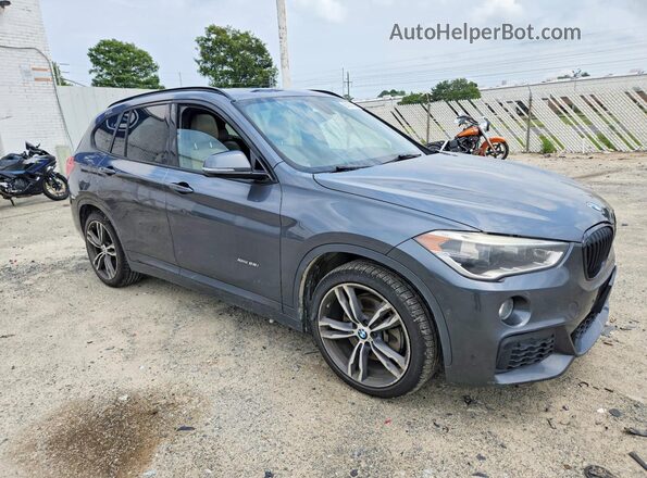 WBXHT3C32G5E49233 2016 BMW X1 Gray წინა მარჯვენა