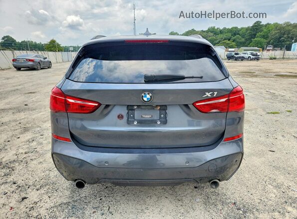 WBXHT3C32G5E49233 2016 BMW X1 Gray უკანა ხედი