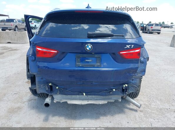 WBXHT3C32H5F77912 2017 BMW X1 Dark Blue Вид спереду