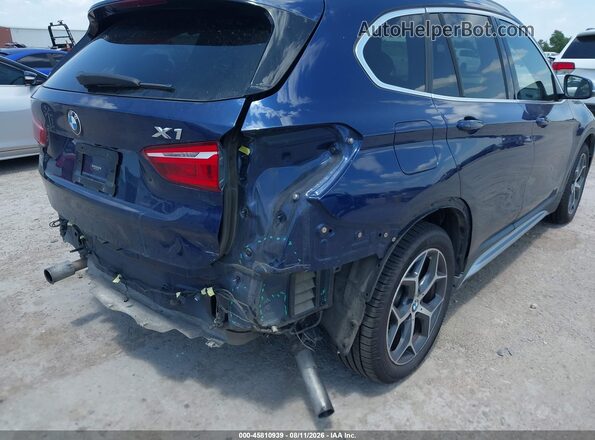 WBXHT3C32H5F77912 2017 BMW X1 Dark Blue 