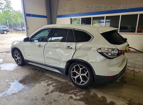 WBXHT3C32H5F80695 2017 BMW X1 White უკანა მარცხენა
