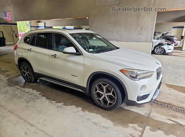 WBXHT3C32H5F80695 2017 BMW X1 White წინა მარჯვენა