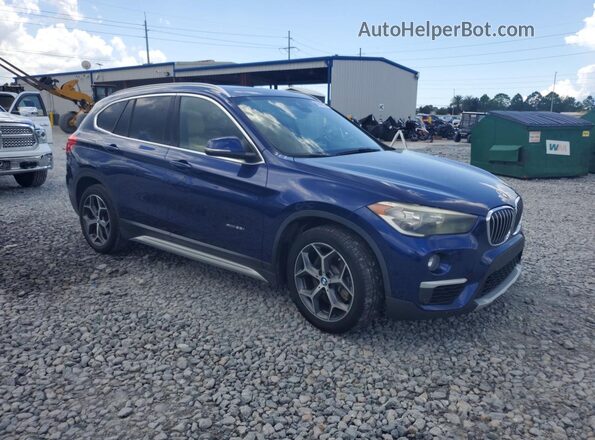 WBXHT3C33H5F69771 2017 BMW X1 Blue წინა მარჯვენა