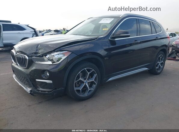 WBXHT3C33J3H33165 2018 BMW X1 Brown Przód lewy