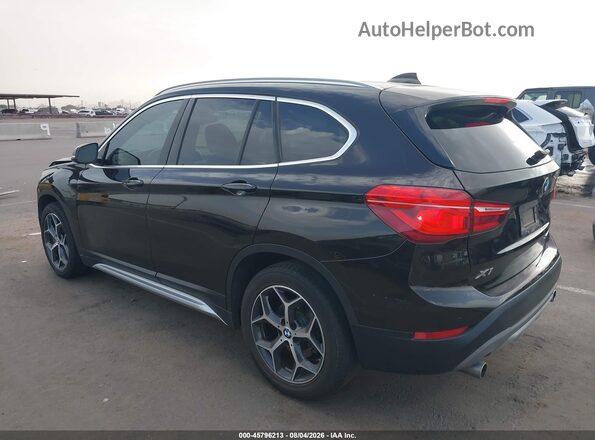 WBXHT3C33J3H33165 2018 BMW X1 Brown Tył lewy