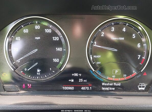 WBXHT3C33J3H33165 2018 BMW X1 Brown Widok tylnych siedzeń