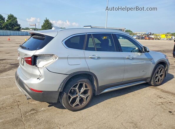 WBXHT3C33J5F89282 2018 BMW X1 Silver უკანა მარჯვენა