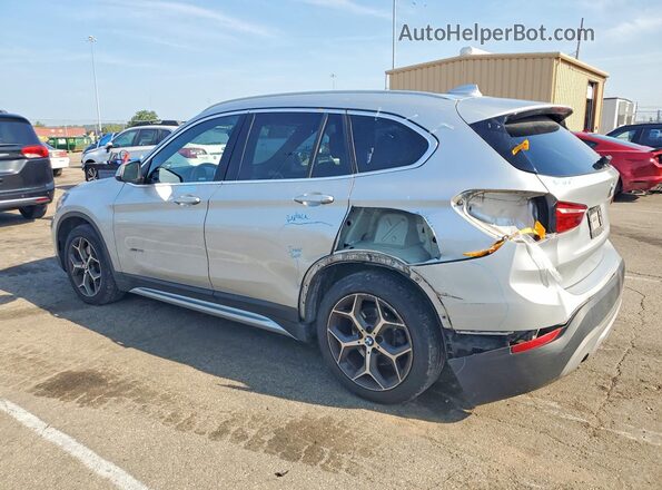 WBXHT3C33J5F89282 2018 BMW X1 Silver უკანა მარცხენა