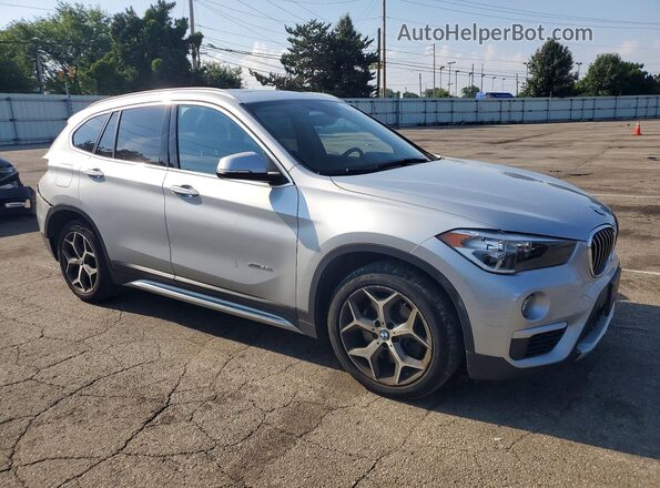 WBXHT3C33J5F89282 2018 BMW X1 Silver წინა მარჯვენა