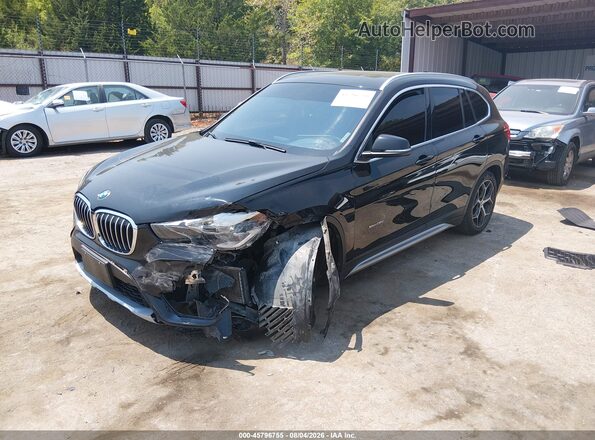 WBXHT3C33J5K23254 2018 BMW X1 Black Front left