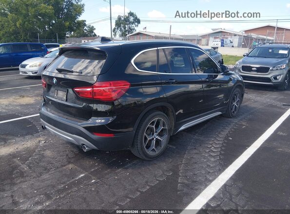 WBXHT3C33J5L26125 2018 BMW X1 Black Задня права чверть