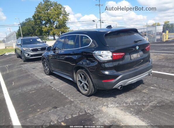 WBXHT3C33J5L26125 2018 BMW X1 Black Задня ліва чверть