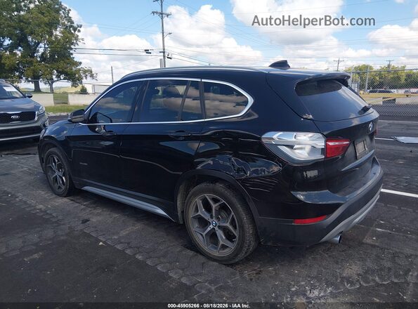 WBXHT3C33J5L26125 2018 BMW X1 Black Панорамний вид салону 360°