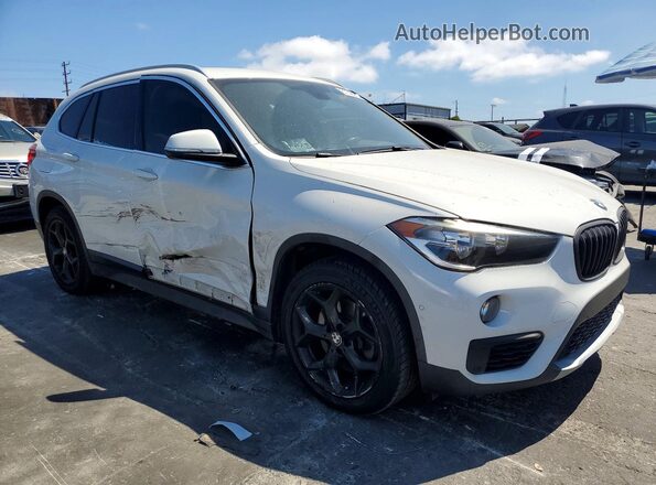 WBXHT3C33J5L27453 2018 BMW X1 White წინა მარჯვენა