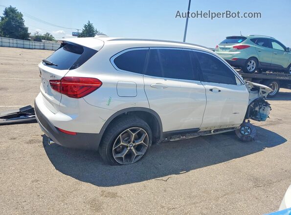 WBXHT3C34H5F85087 2017 BMW X1 White Հետևի աջ
