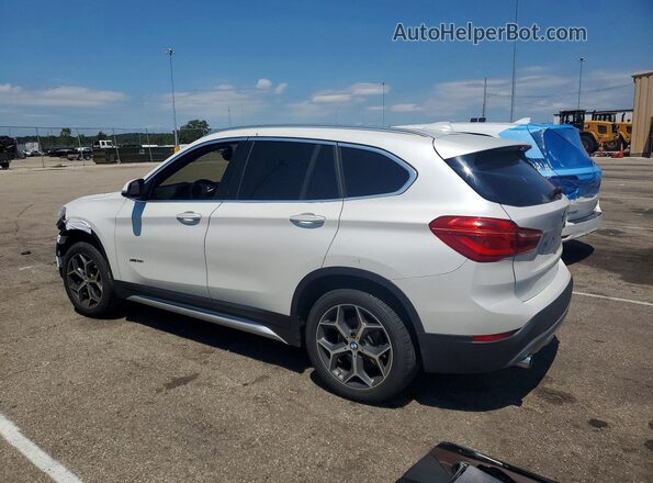 WBXHT3C34H5F85087 2017 BMW X1 White Հետևի ձախ