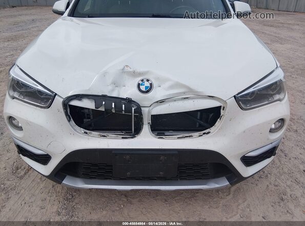 WBXHT3C35G5E48089 2016 BMW X1 White Instrument cluster view