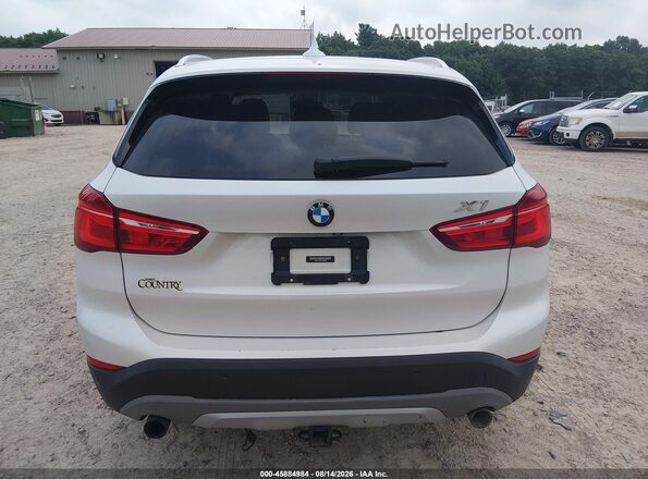 WBXHT3C35G5E48089 2016 BMW X1 White 