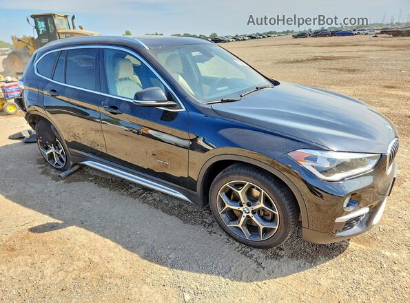 WBXHT3C35GP884376 2016 BMW X1 Black წინა მარჯვენა