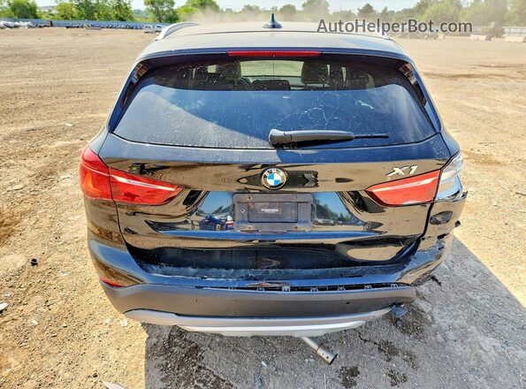 WBXHT3C35GP884376 2016 BMW X1 Black უკანა ხედი