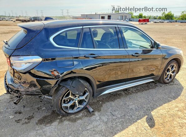 WBXHT3C35GP884376 2016 BMW X1 Black უკანა მარჯვენა