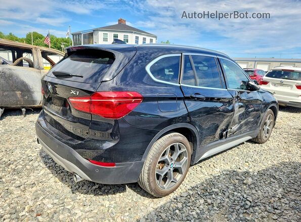 WBXHT3C35GP886418 2016 BMW X1 Black Հետևի աջ
