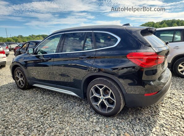WBXHT3C35GP886418 2016 BMW X1 Black Հետևի ձախ