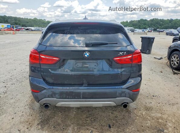 WBXHT3C36G5F66183 2016 BMW X1 Black Vista trasera