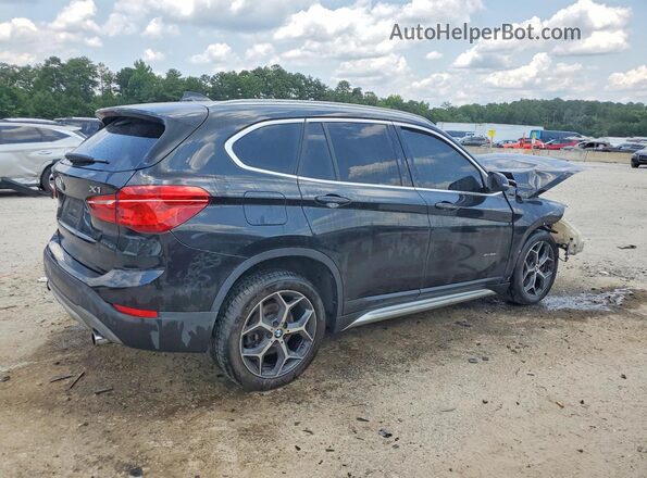 WBXHT3C36G5F66183 2016 BMW X1 Black Trasero derecho