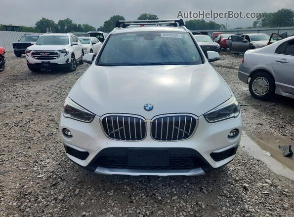WBXHT3C36GP881907 2016 BMW X1 White Front view