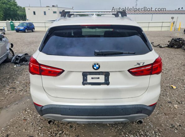 WBXHT3C36GP881907 2016 BMW X1 White Rear view