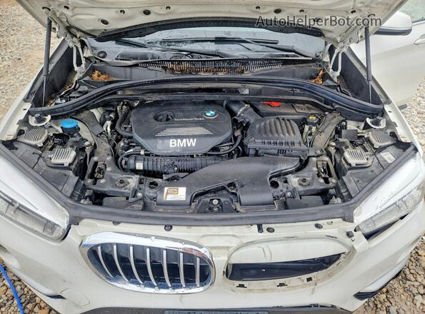 WBXHT3C36GP889845 2016 BMW X1 Белый Вид подкапотного пространства