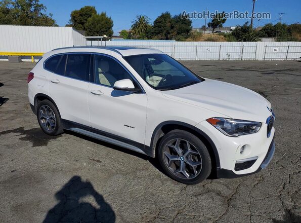 WBXHT3C36H5F74852 2017 BMW X1 White Առջևի աջ