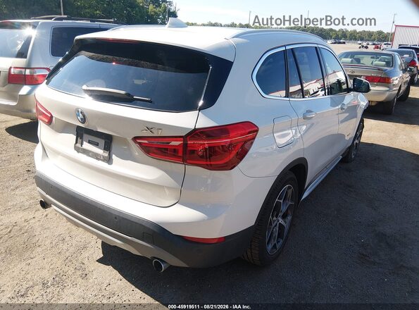 WBXHT3C36H5F87214 2017 BMW X1 White უკანა მარჯვენა
