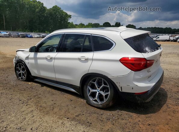 WBXHT3C36J5L30928 2018 BMW X1 Белый Задняя левая четверть