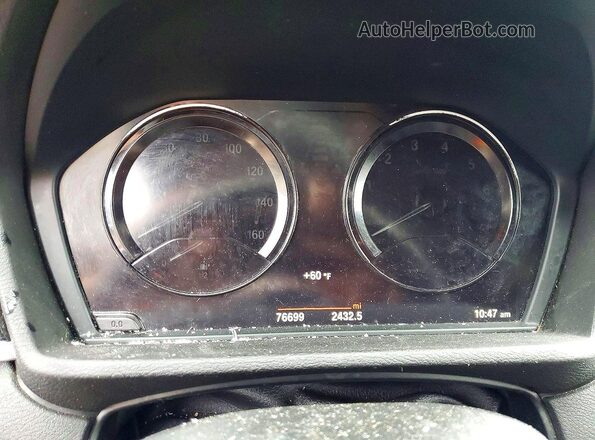 WBXHT3C36J5L30928 2018 BMW X1 Белый Вид щитка приборов