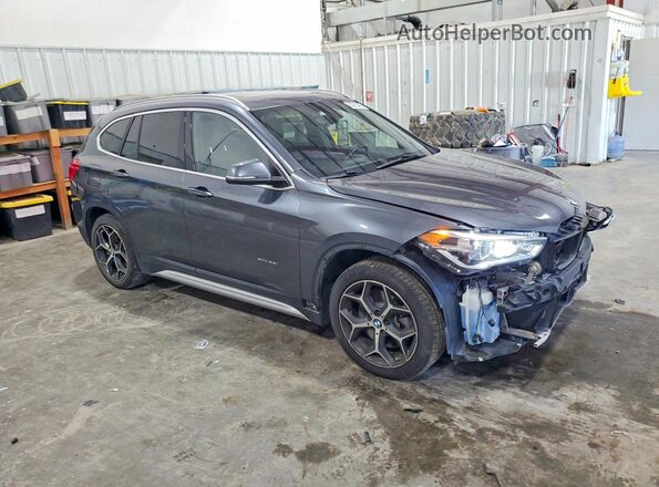 WBXHT3C37GP880202 2016 BMW X1 Gray Առջևի աջ