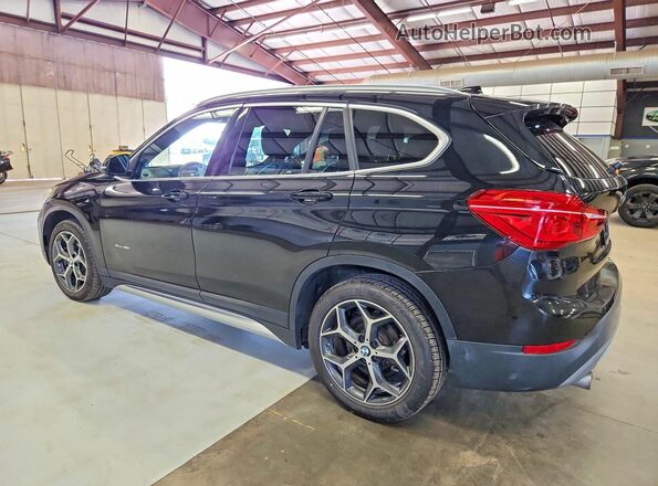 WBXHT3C37H5F85875 2017 BMW X1 Black Задня ліва чверть