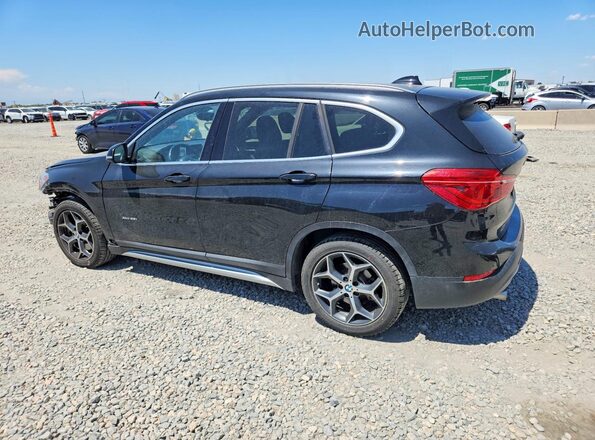 WBXHT3C37J5K29932 2018 BMW X1 Black Задня ліва чверть