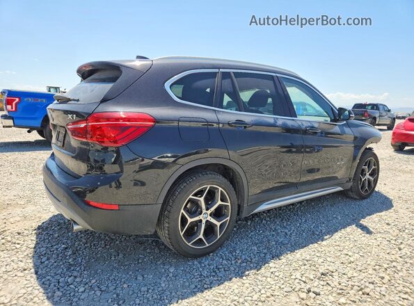 WBXHT3C37J5K29932 2018 BMW X1 Black Задня права чверть