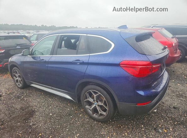 WBXHT3C37J5L27973 2018 BMW X1 Blue Задня ліва чверть