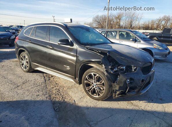 WBXHT3C38H5F74495 2017 BMW X1 Black წინა მარჯვენა