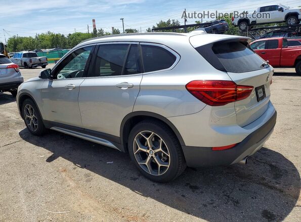 WBXHT3C38J5F93201 2018 BMW X1 Silver Rear left
