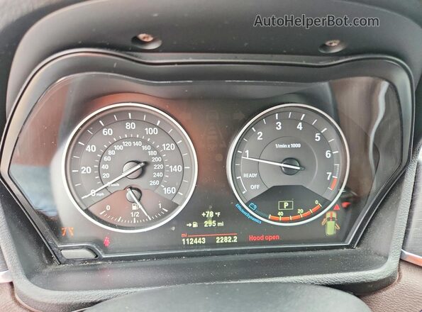 WBXHT3C38J5K26733 2018 BMW X1 Черный Вид щитка приборов