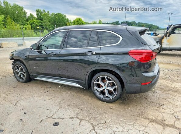 WBXHT3C38J5K26733 2018 BMW X1 Черный Задняя левая четверть