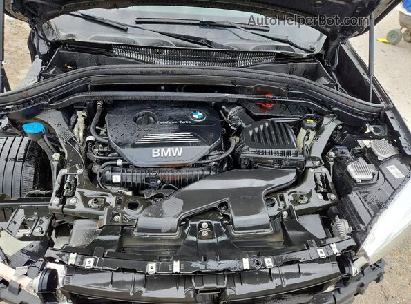 WBXHT3C38J5K26733 2018 BMW X1 Черный Вид подкапотного пространства